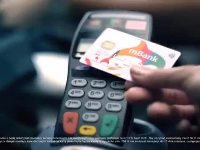 Sportowa moc możliwości reklamuje eKonto w mBanku