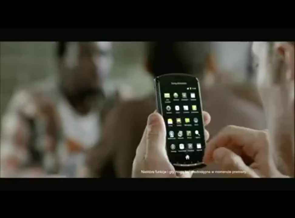 reklama Sony Ericsson Xperia Play w Play