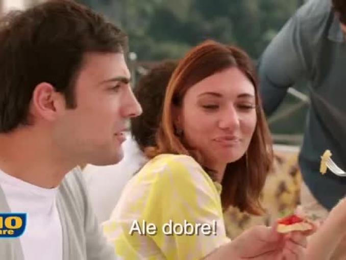 Alessandro Gassman reklamuje żywność Rio Mare 