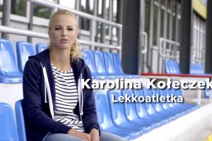 „Działaj #JakDziewczyna” - lekkoatletka Karolina Kołeczek w olimpijskiej kampanii Always