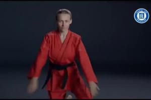 Wojowniczka taekwondo walczy z grypą w reklamie Gripblocker Express