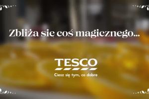 Kulinarna magiczna chwila w reklamie Tesco