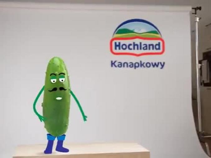 Casting do serka reklamuje nowy Hochland Kanapkowy