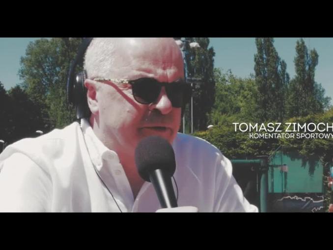 Tomasz Zimoch promuje akcję "Dzieciaki do rakiet" wspieraną przez BGŻ BNP Paribas