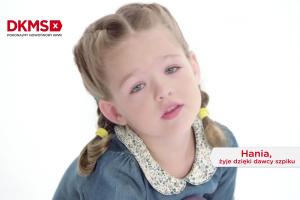 5-letnia Hania bohaterką kampanii Fundacji DKMS „Pomożesz? Bo możesz. Masz to w genach”