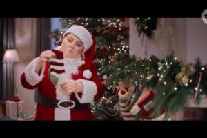 Dorota Wellman jako Święty Mikołaj w świątecznej oprawie TVN