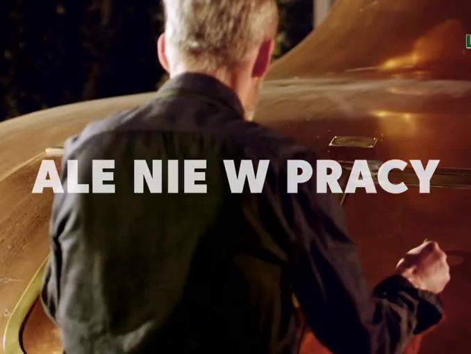 Piwo Lech Pils reklamowane jako "Wielko Pils"