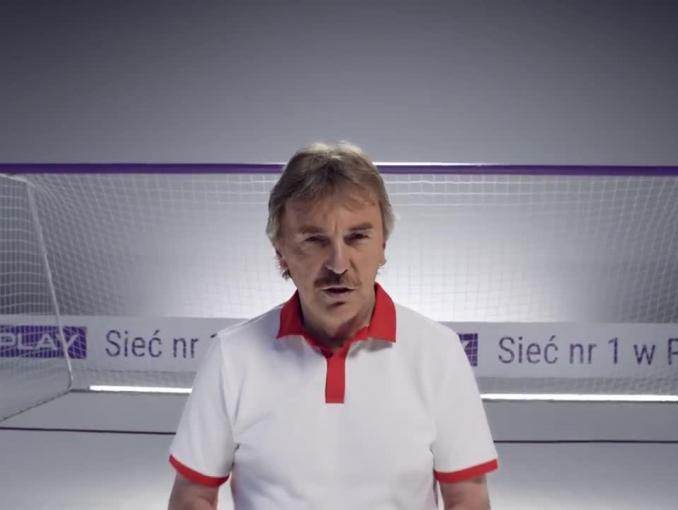 Zbigniew Boniek w reklamie Play