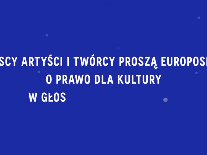 Daria Zawiałow w kampanii „Daj prawo kulturze” 