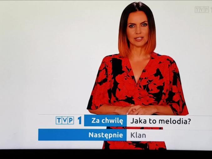 Sylwia Dekiert spikerką TVP