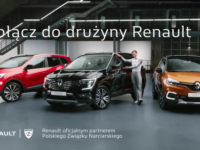 Kamil Stoch, Piotr Żyła, Dawid Kubacki i Maciej Kot w spocie Renault