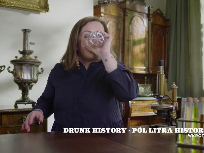 „Drunk History - Pół litra historii 2” od 5 listopada w Comedy Central. Emisja 4 razy w tygodniu (wideo 2)