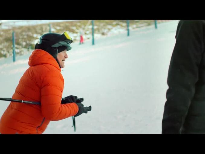 Robert Górski i Mikołaj Cieślak na nartach reklamują Orange na Kartę
