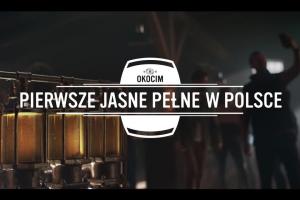Okocim „Pierwsze Jasne Pełne w Polsce"
