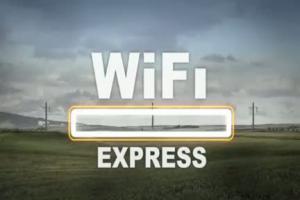 ING Bank Sląski - reklama konta w WiFi Expressie