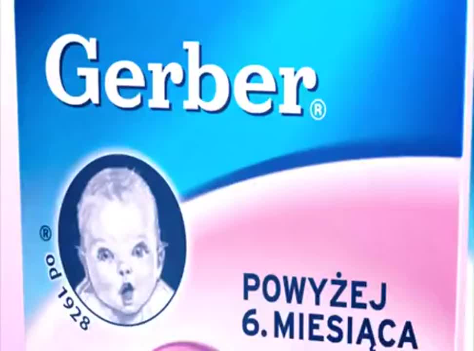 reklama mleka następnego Gerber