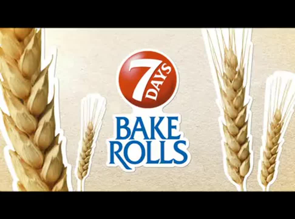 reklama 7 Days Bake Rolls