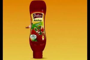 reklama ketchupu Pudliszki