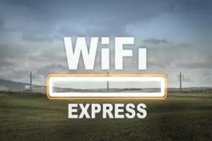 ING Bank Slaski - reklama Finansometru w WiFi Expressie