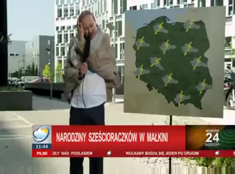 cyfryzacja telewizji - spot z prognozą pogody