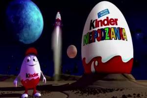 Kinder Niespodzianka - reklama z misja w kosmos