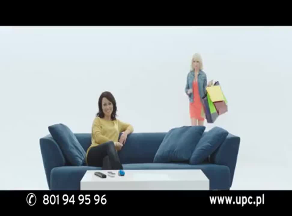 pakiety w UPC - reklama z Katarzyna Pakosinska