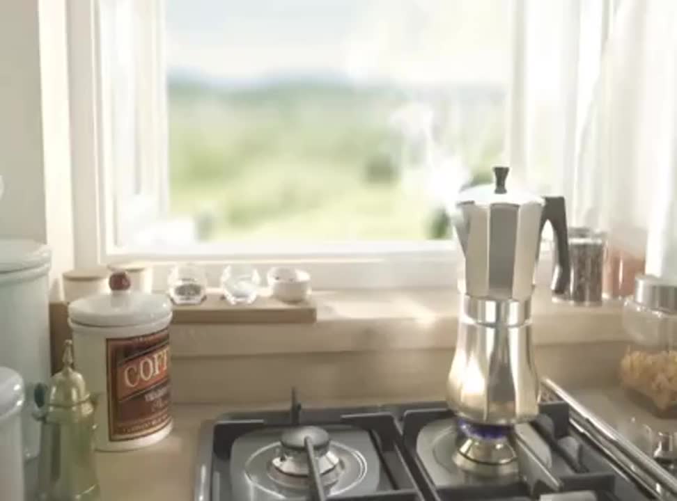 Śmietanka Łaciata do kawy - reklama
