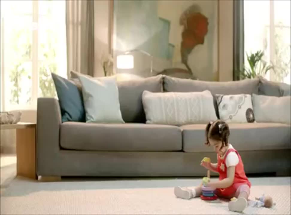 dziecięca para reklamuje urządzenia kuchenne Beko 