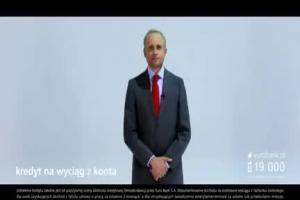 Adamczyk „na poważnie” reklamuje kredyt w eurobanku