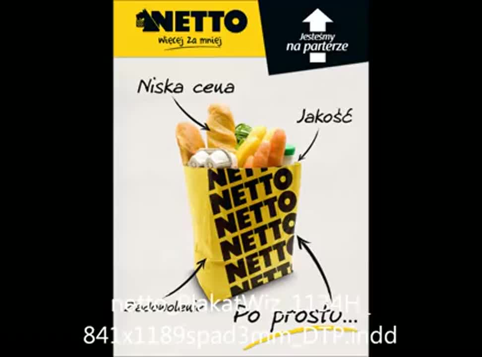 Sklepy Netto - reklama radiowa na 18. urodziny