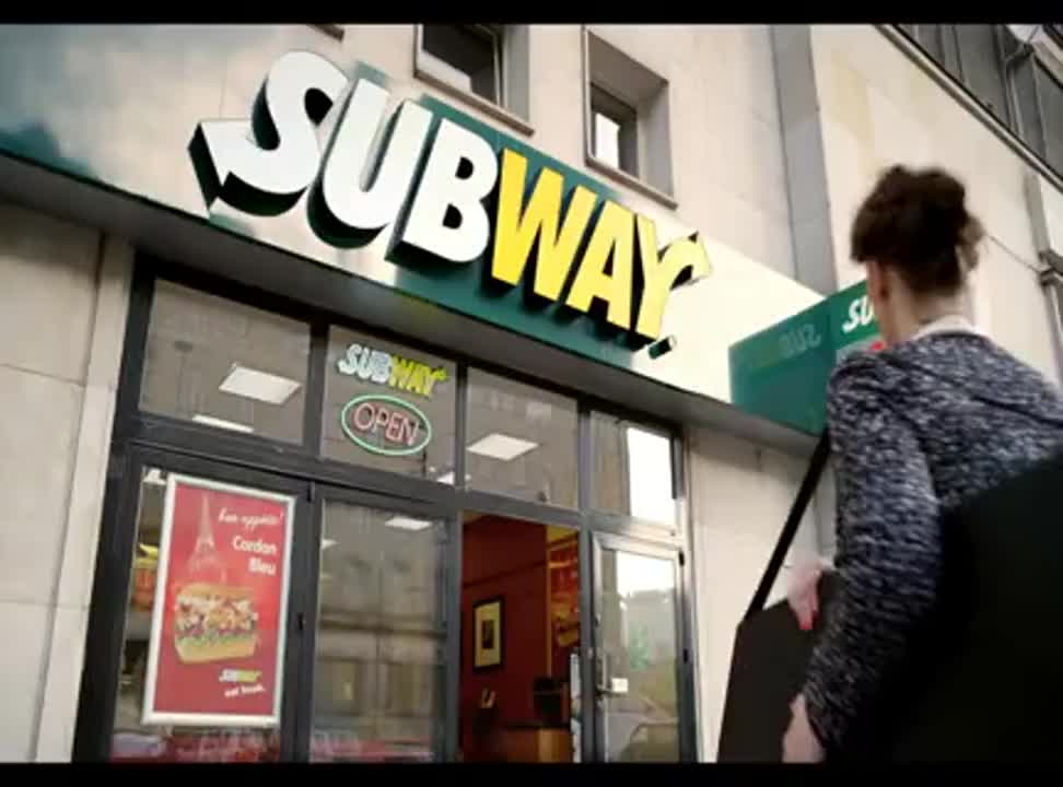 Lekcja francuskiego w kampanii reklamowej Subway