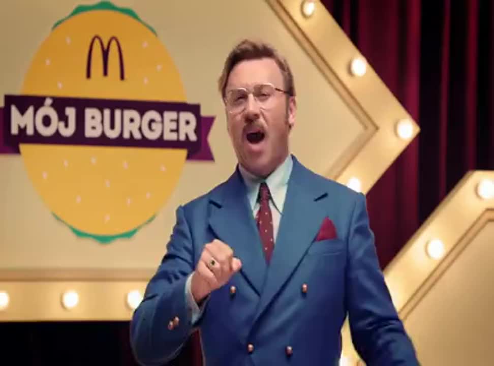 „Mój burger” w McDonald’s - reklama z Michałem Milowiczem