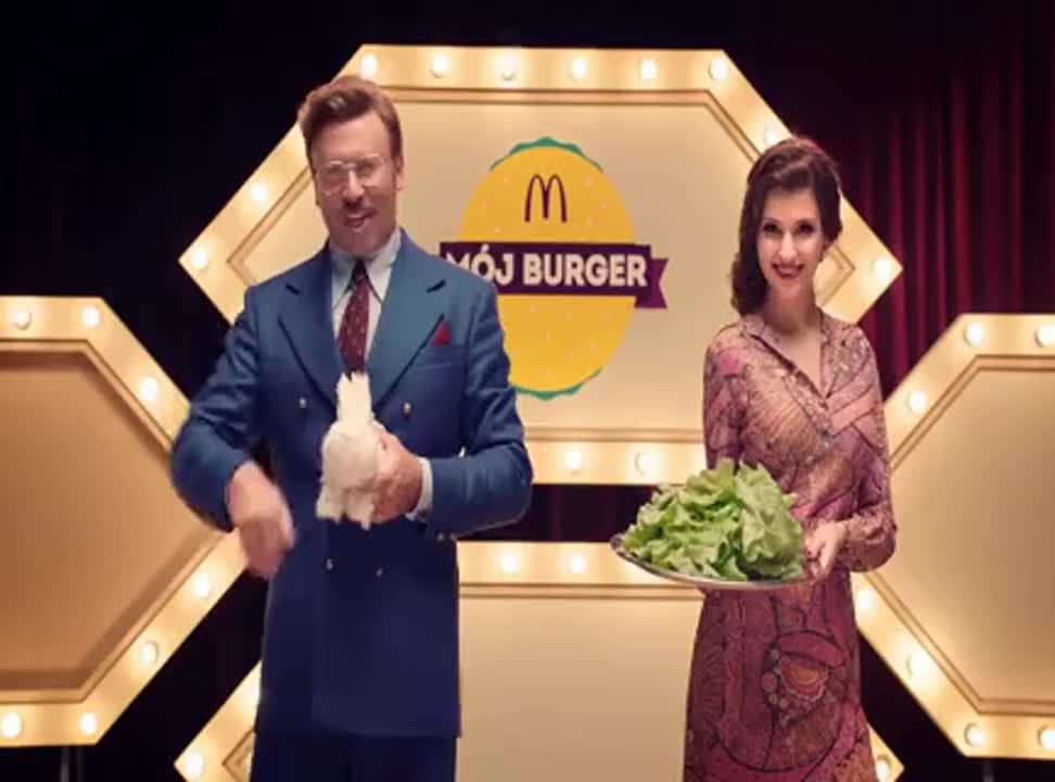  McDonald’s z Michałem Milowiczem reklamuje konkurs „Mój burger”