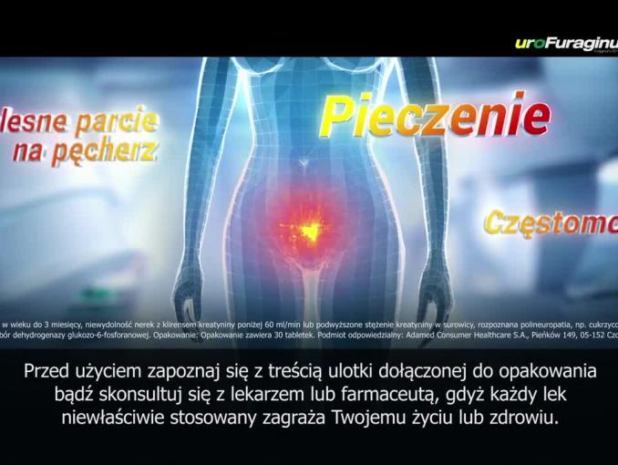 Urofuraginum reklamowany przez kobiety jako najlepszy na zakażenie dolnych dróg moczowych