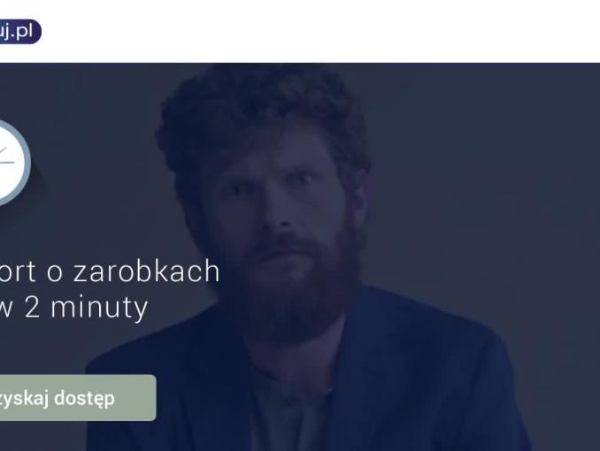 Pracuj.pl reklamuje wyszukiwarkę zarobków