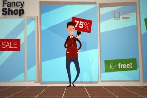 Ciekawostki o mobilnych zakupach internetowych w reklamie Allegro