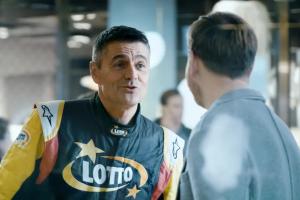 Krzysztof Hołowczyc w reklamie Lotto dziękuje za wsparcie polskiego sportu