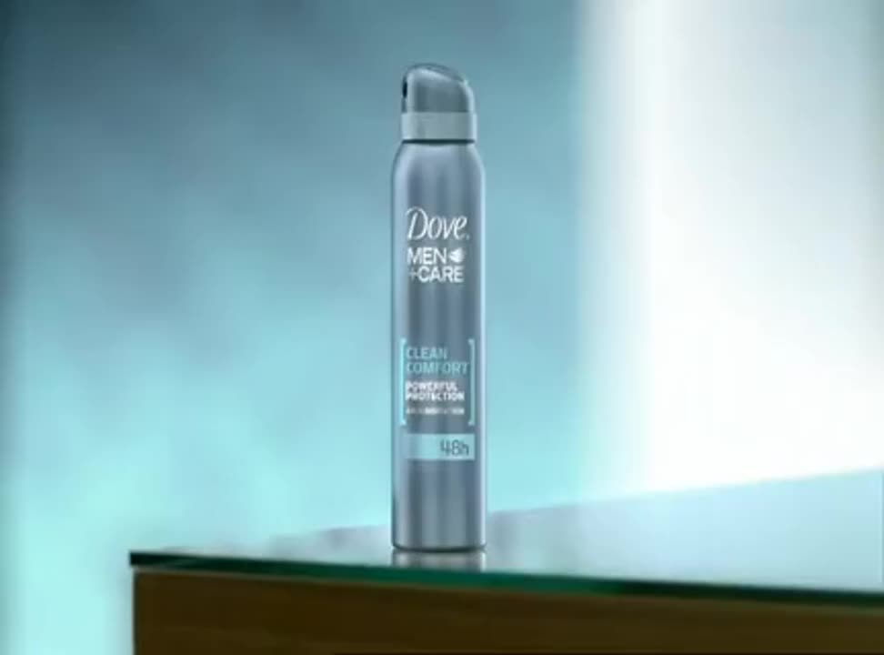 reklama antyperspirantu reklama Dove Men+Care