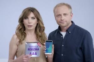 Samsung Galaxy J3 w Formule Rodzina w Play - spot z Agnieszką Dygant i Piotrem Adamczykiem