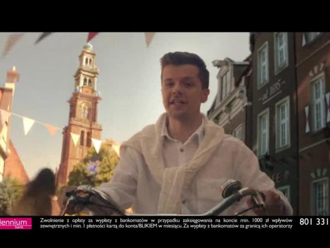 Radek Kotarski: Go Dutch - reklama aplikacji mobilnej Banku Millennium