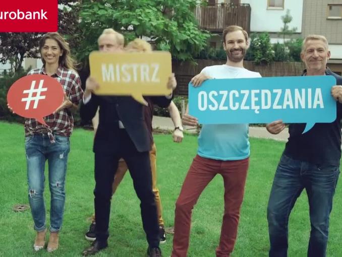 #mistrzoszczędzania - Piotr Adamczyk reklamuje rachunek Ekstra Zysk w eurobanku